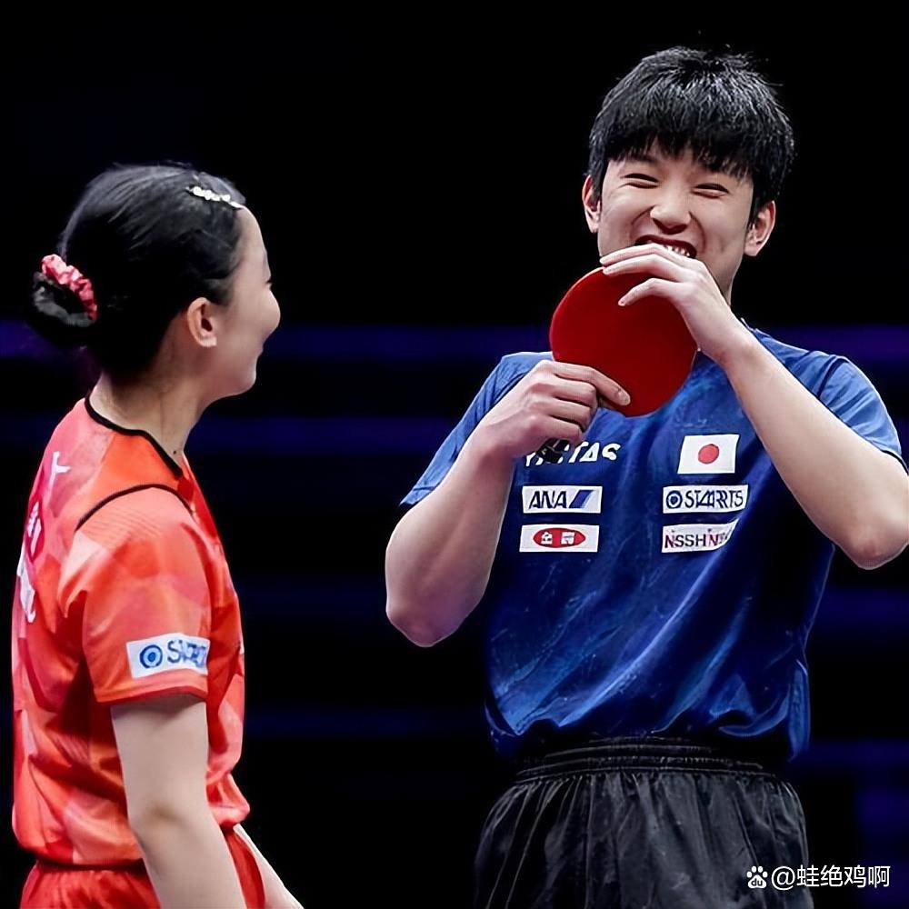德国乒乓球队血洗韩国乒乓球队，张本智和送出助攻