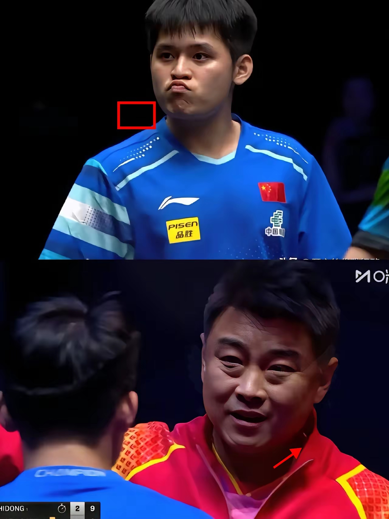 中国乒乓球队翻盘比利时乒乓球队，王皓绝境逆转